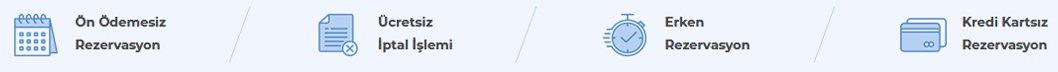 otel rezervasyon seçenekleri