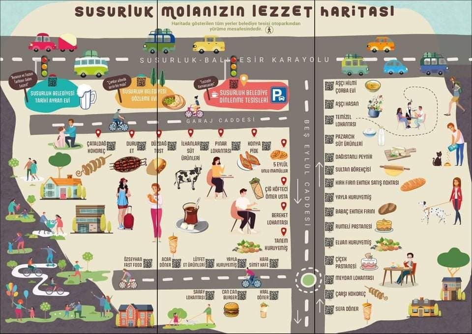 Susurluk’ta Ne Yenir ? İşte Susurluk Molanızın Lezzet Haritası