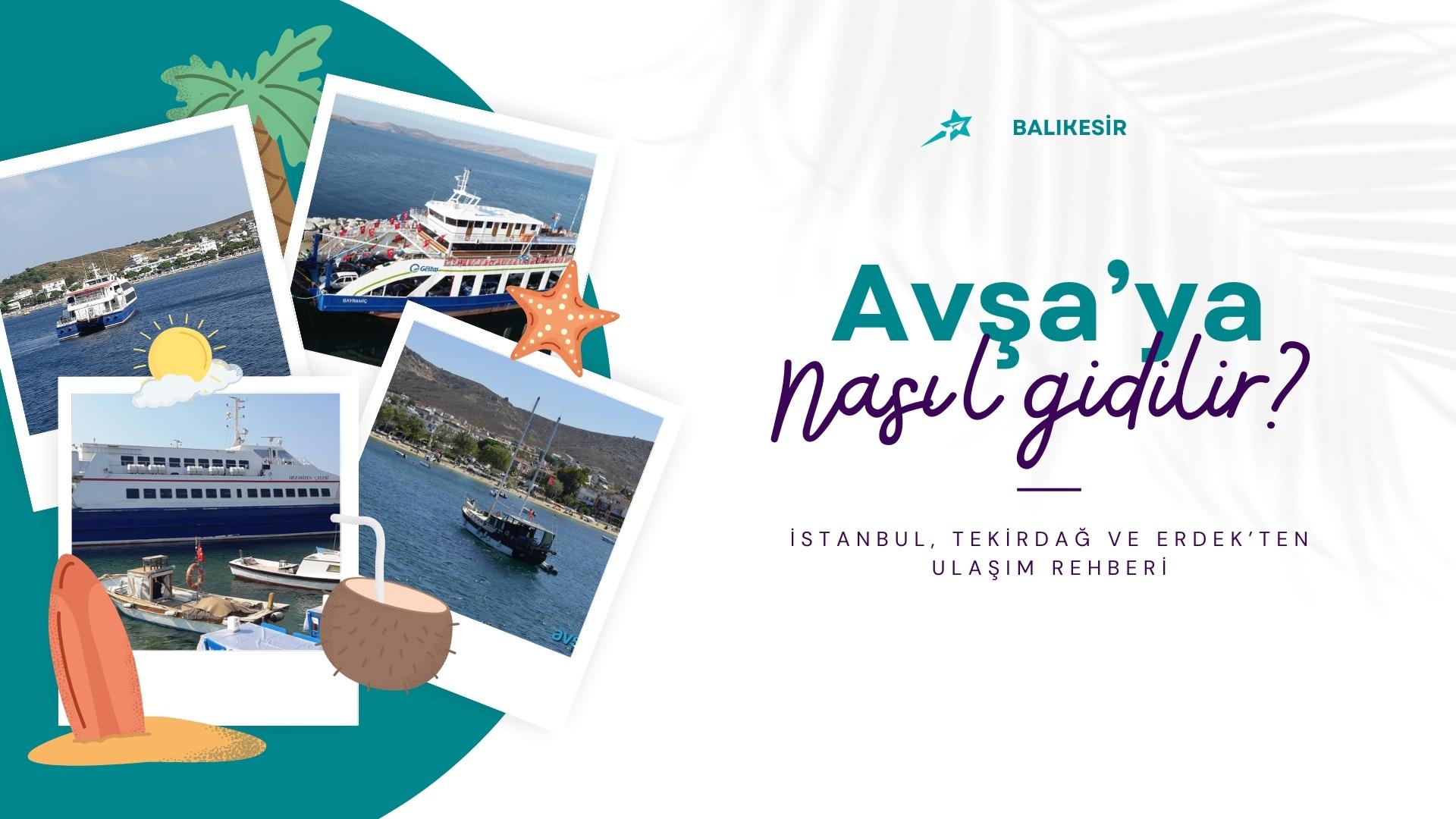 avşa adası ulaşım