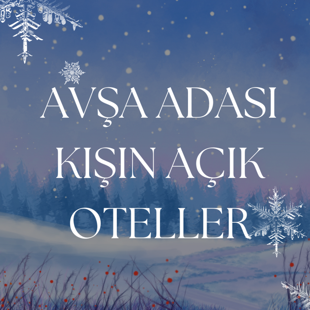 Avşa Adası’nda Kışın Açık Olan Oteller (2025 Güncel Rehber)